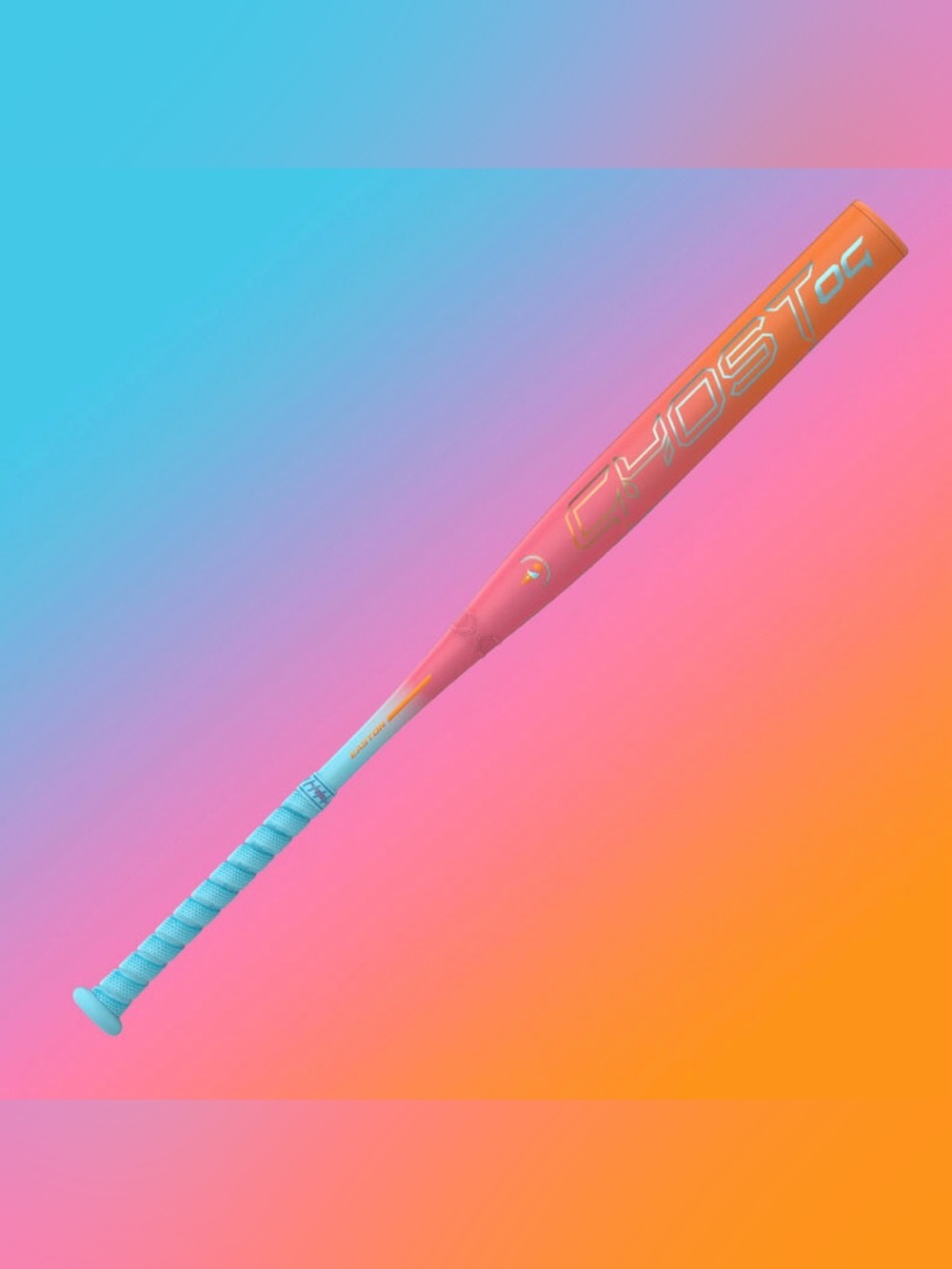 EASTON Ghost OG Rainbow Sherbet Fastpitch Softball Bat 32/22 -10 NEW - Picture 2 of 15